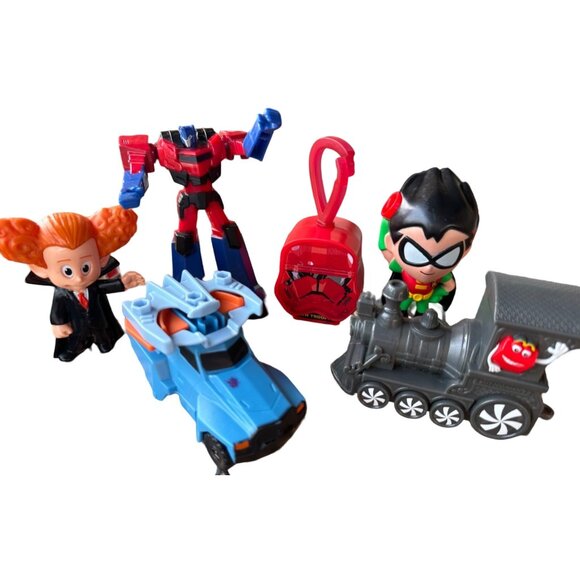 Mixed Lot of 6 Made for McDonald's Plastic Collectible Toys (2016-2019) - Picture 1 of 2